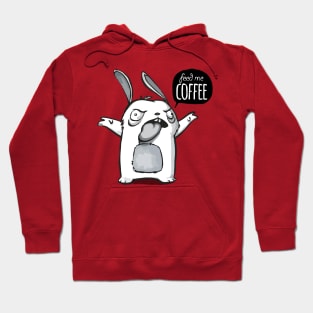 coffee bunny Hoodie